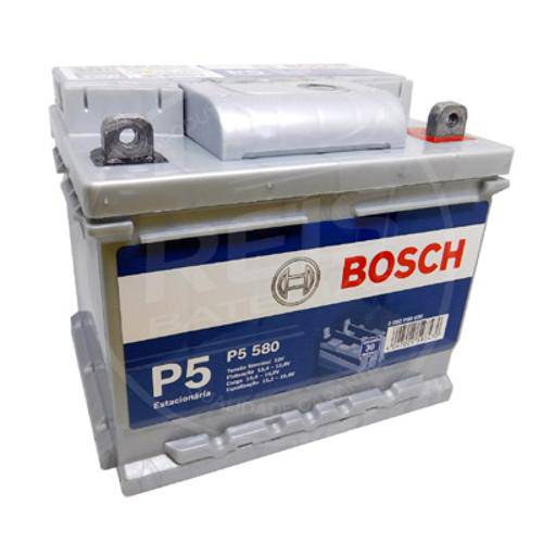 Bateria Estacionária Bosch 12v 40ah - P5 580
