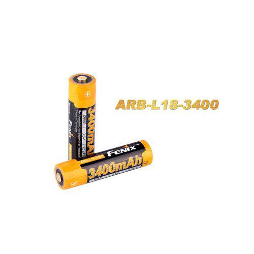 Bateria Fenix 18650 - Arb-l18- 3400 Mah