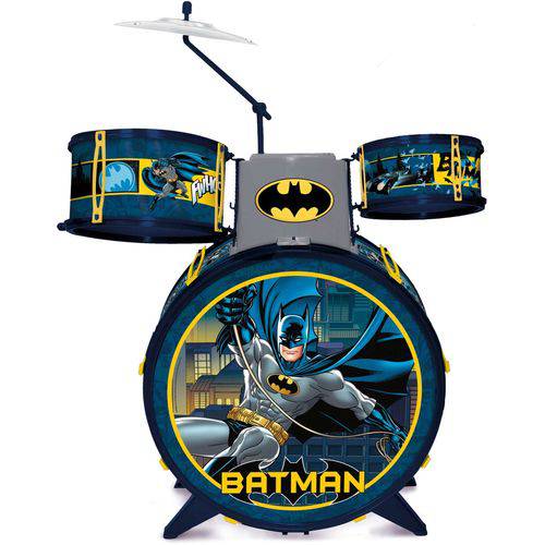 Bateria Infantil Batman Cavaleiro das Trevas Fun Unidade