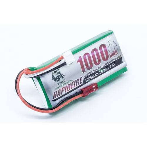 Bateria Lipo Rapidfire 1000 MAh 2s 7.4v 20c