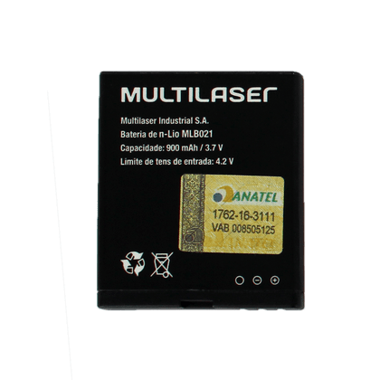 Bateria MLB021 - FLIP VITA (P9020, P9021, P9043) Multilaser - PR066 PR066