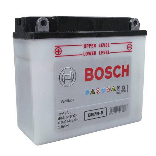 Bateria Moto Bosch Bb7b-b Inmetro