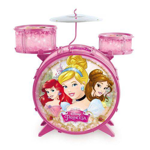 Bateria Musical Infantil Disney Princesas 27213 - Toyng