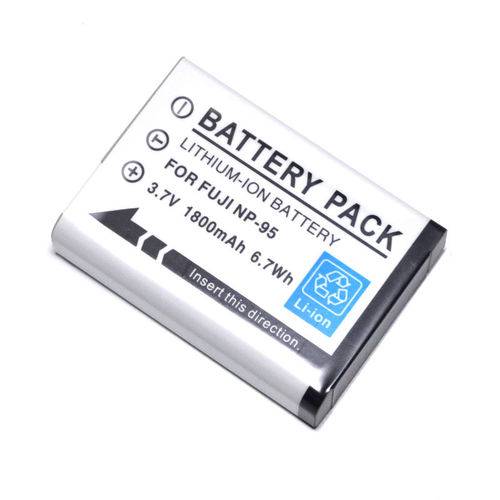 Bateria NP-95 para Fujifilm X100T, X100S, X100, X30, X-S1, FinePix F31fd