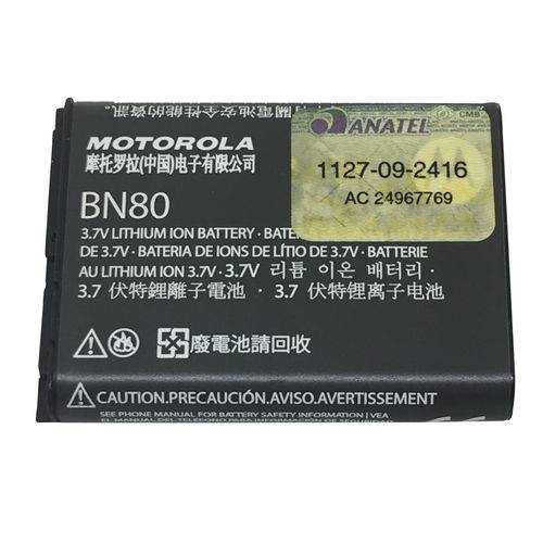Bateria Original Motorola Bn80 Mb300 Backflip Xt806 / Mt716