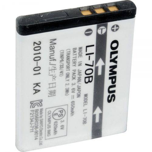 Bateria P/ Câmera Digital Olympus (Li 70B)