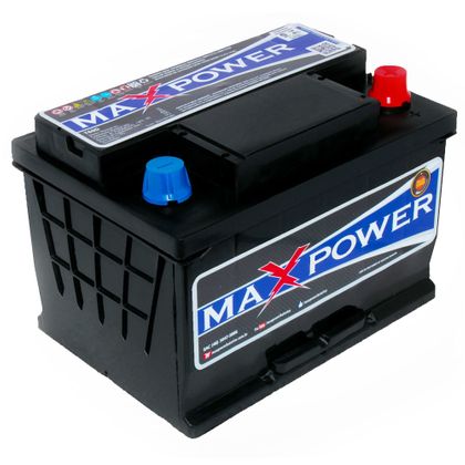 Bateria P/ Som Automotivo MaxPower MP-600 60Ah Certificada Inmetro