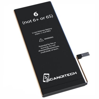 Bateria para IPhone 6G - ScandiTech
