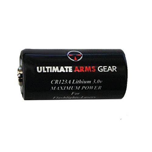 Bateria (pilha) não Recarregável Ultimate Arms Gear Tactical CR123A 3V 1200 MAh Lithium - Unidade