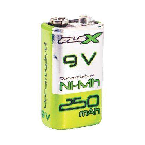 Bateria Recarregável 9v 250 Mah