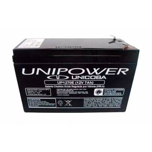 Bateria Selada para No-break 12v 7a Unipower F187 Up1270e Oc