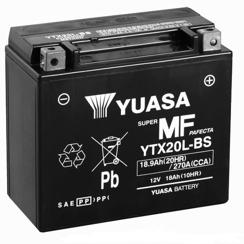 Bateria Yuasa YTX20LBS XVZ1300A HARLEY-DAVIDSON FXD DYNA 07/13 / Fatboy 96-2013