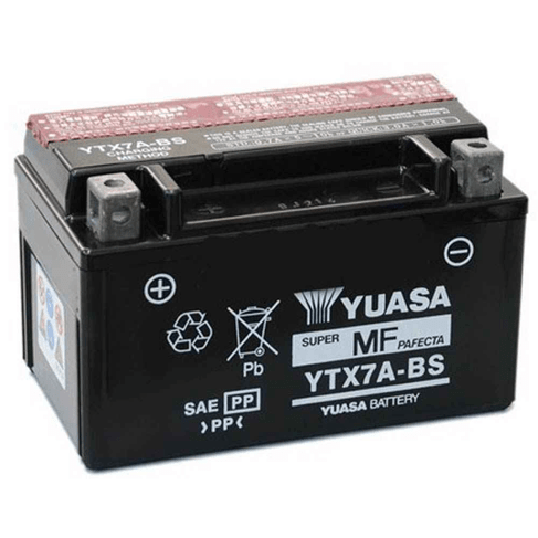 Bateria Yuasa YTX7ABS Burgman 125 / SMART / CRZ150 / PRIMA150 / MIRAGE150 / Ninja 250 / APACHE150