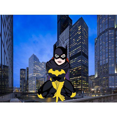 Batgirls - Painel em Lona Fosca Ref 02 2,00 X 1,50