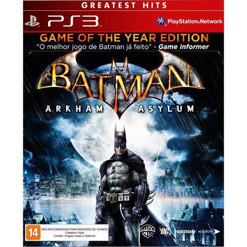 Batman Arkham Asylim - PS3 (Vitrine)