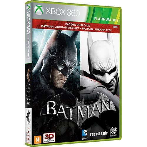 Batman Arkham Asylum + Batman Arkham City - X360