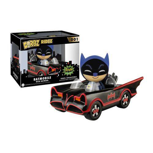Batman Batmobile With Batman Funko Dorbz Ridez Batmovel