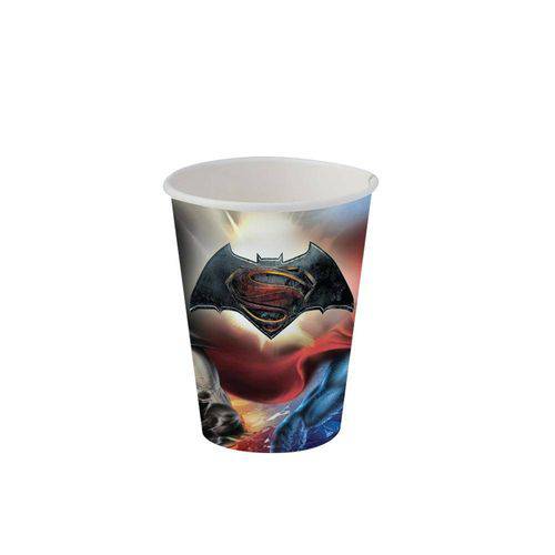 Batman Vs Superman Copo Papel C/8 - Festcolor