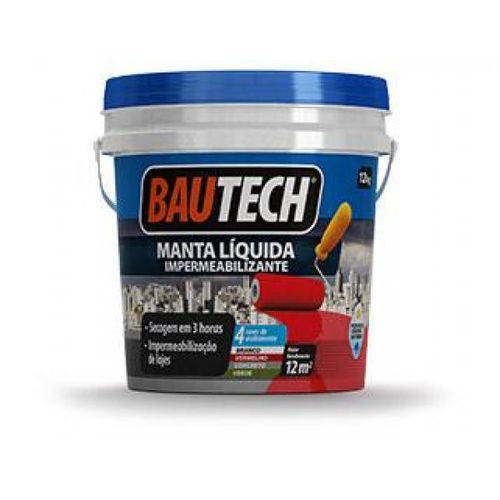 Bautech Manta Líquida Cinza Concreto 4kg - Bautech