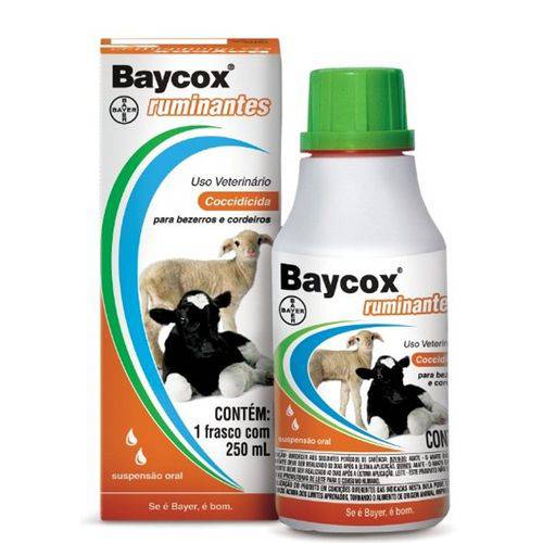 Baycox Ruminantes 5% - Frasco 250 Ml