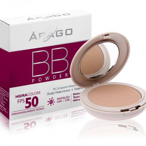 Bb Powder Árago Dermocosméticos Hidracolors Fps 50 - Bege - 12g