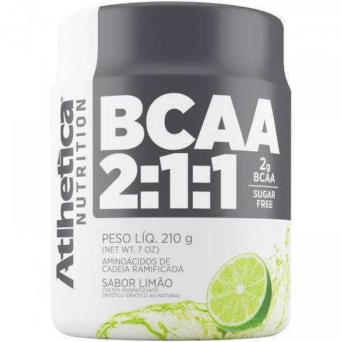 BCAA 2:1:1 - 210g Limão - Atlhetica Nutrition