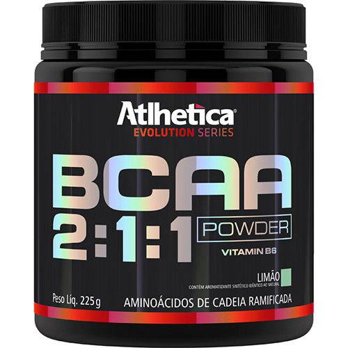 BCAA 2:1:1 Powder (225g) Atlhetica Nutrition - Limão