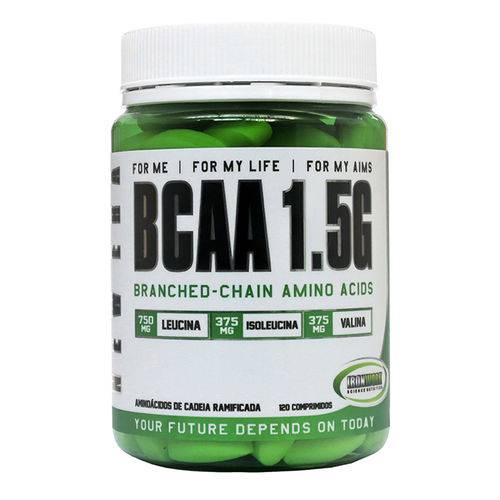 Bcaa 1.5g 120 Comp Ironwork Science Nutrition