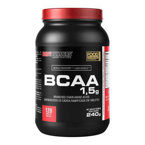 Bcaa 1,5g 120 Tabletes – Bodybuilders