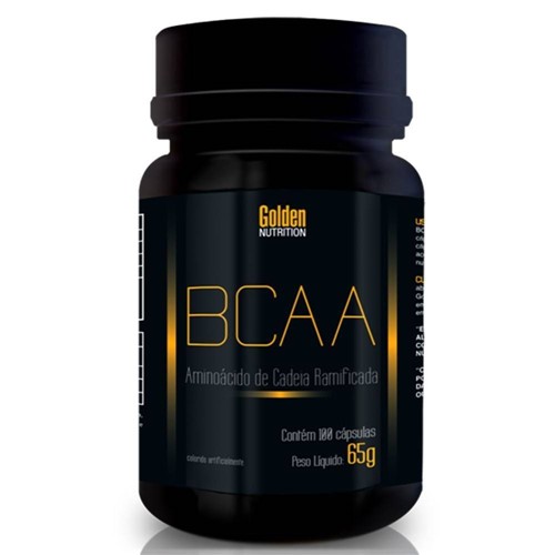 Bcaa - 100 Cápsulas - Golden Nutrition