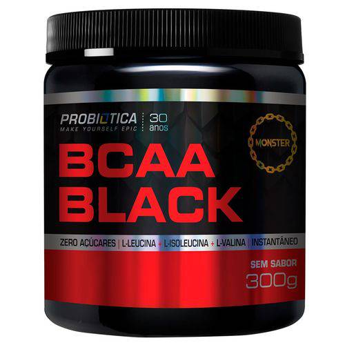 BCAA BLACK 300g - SEM SABOR