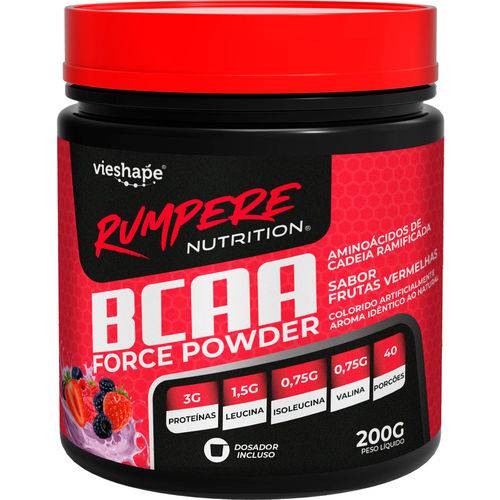 Bcaa Force 3000 Aminoácidos + Vitamina B6 (pote de 200g)