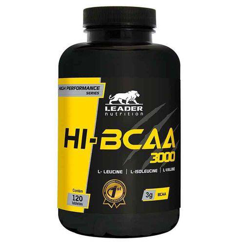 Bcaa Hi-Bcaa 3000 120 Tabletes - Leader Nutrition