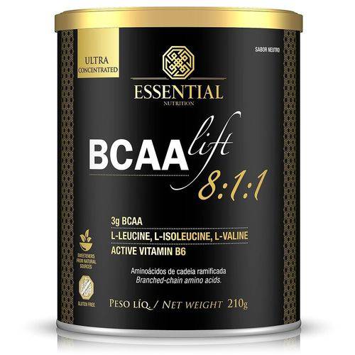 Bcaa Lift 8:1:1 (210g) - Sabor Neutro - Essential Nutrition