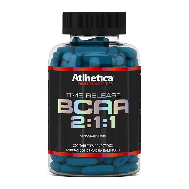 BCAA Time Release 2:1:1 (200tabs) Atlhetica Nutrition