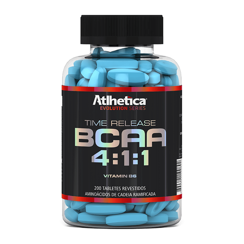 BCAA Time Release 4:1:1 (200tabs) Atlhetica Nutrition