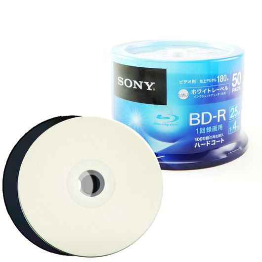 BD-R Blu-Ray Sony Printable 25GB 1 Unidade