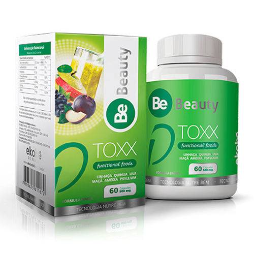 Be Beauty Dtoxx - Detox - 500mg 60 Cápsulas