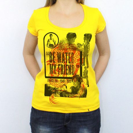 Be Water - Camiseta Clássica Feminina