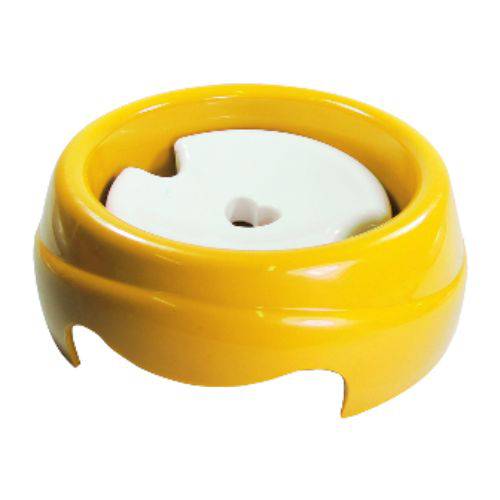 Bebedouro Plast. Especial P/ Caes 1000 Ml - Pelo Longo (amarelo)
