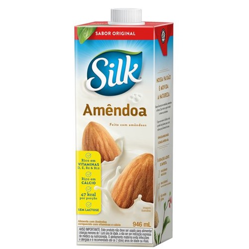 Bebida Amendoa Silk 1l Original