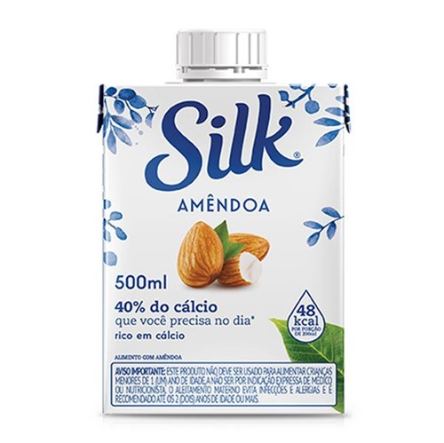 Bebida Amendoa Silk 500ml