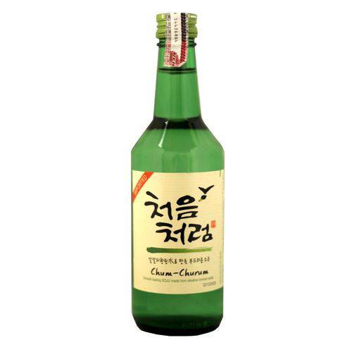 Bebida Coreana Alcoólica Soju Chum Churum - Lotte - 360ml