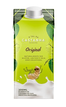 Bebida de Castanha de Caju Original 200ml - a Tal da Castanha