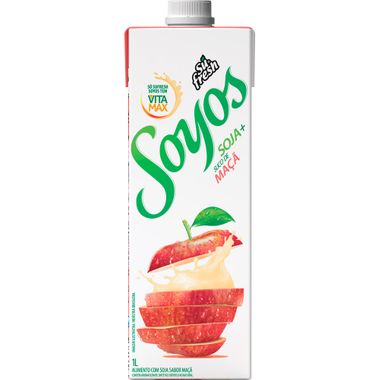 Bebida de Soja Soyos Sabor Maçã 1L
