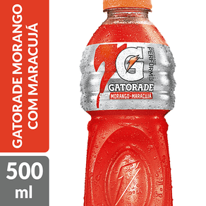 Bebida Hidrotônica Gatorade Morango e Maracujá 500ml