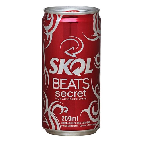 Bebida Ice Skol 269ml Lt Beats Secret