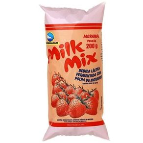 Bebida Lactea de Morango Milkmix 200g
