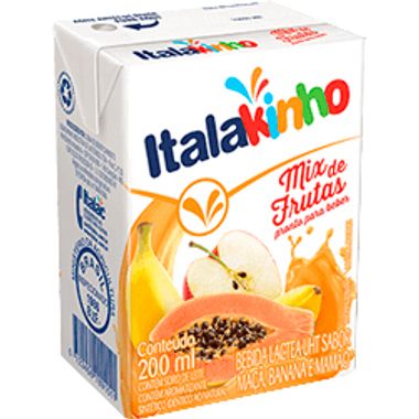 Bebida Láctea Mix de Frutas Italac 200ml