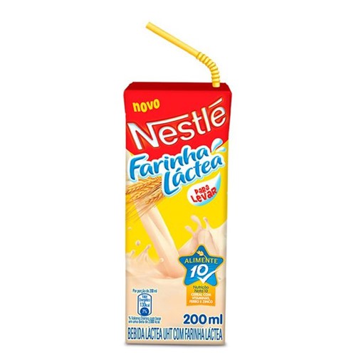 Bebida Lactea Nestlé Farinha Lactea 200ml